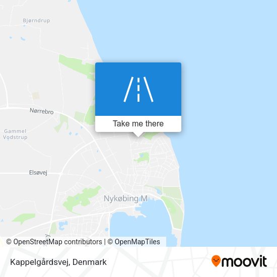 Kappelgårdsvej map
