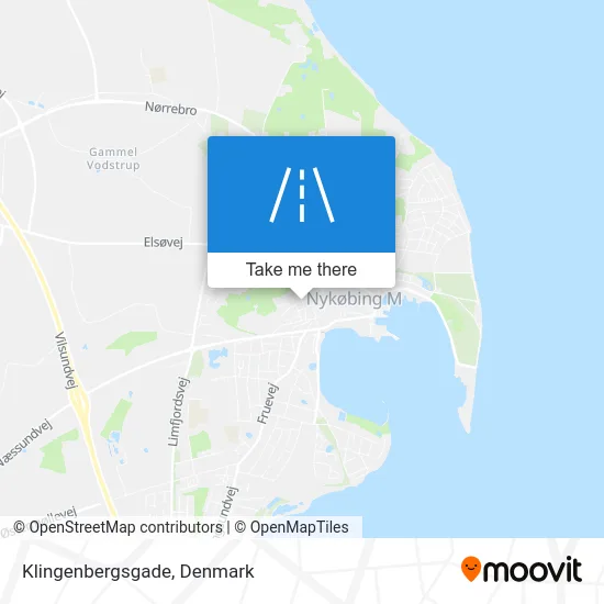 Klingenbergsgade map