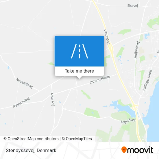 Stendyssevej map