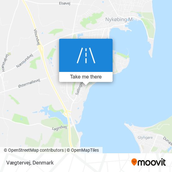 Vægtervej map