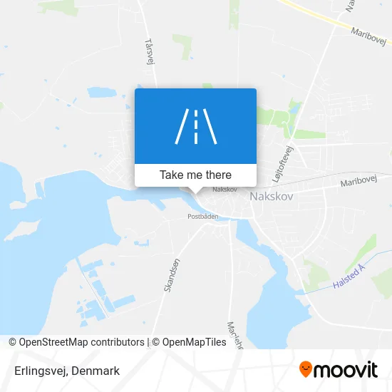 Erlingsvej map
