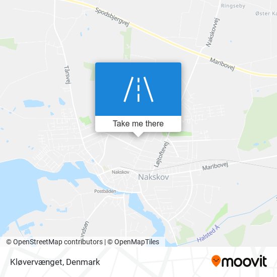 Kløvervænget map