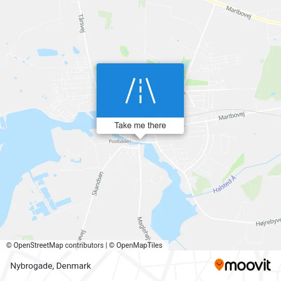 Nybrogade map