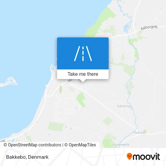 Bakkebo map