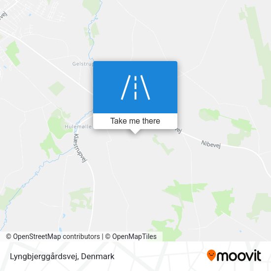 Lyngbjerggårdsvej map