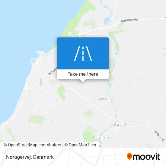 Nøragervej map