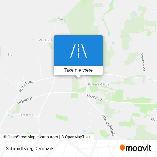 Schmidtsvej map