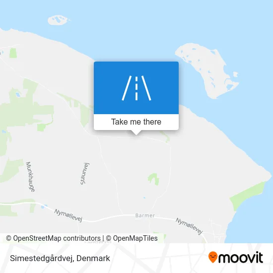 Simestedgårdvej map