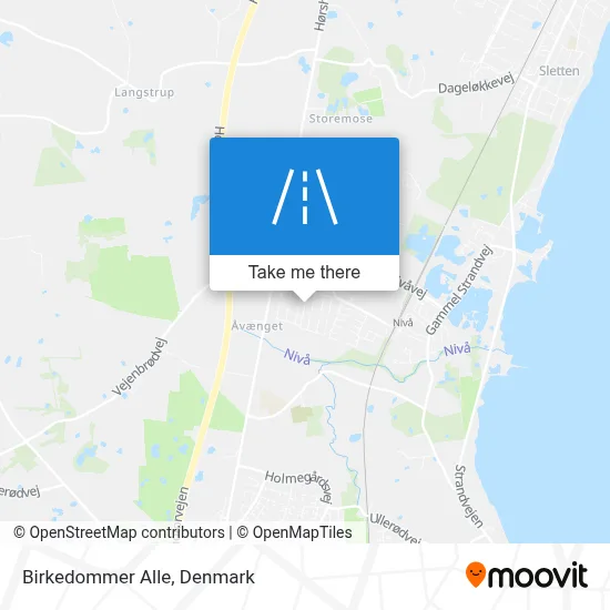 Birkedommer Alle map