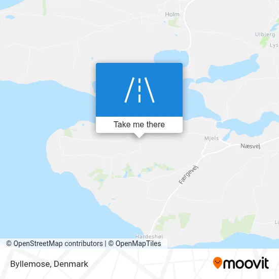 Byllemose map