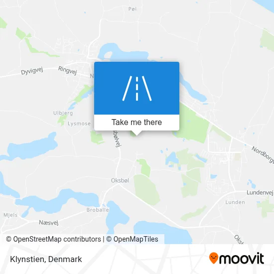Klynstien map