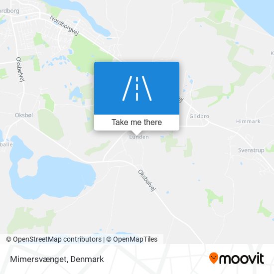 Mimersvænget map