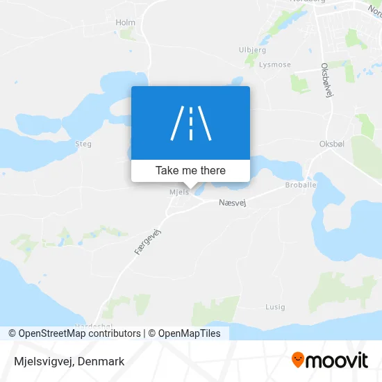 Mjelsvigvej map