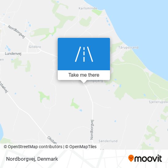 Nordborgvej map