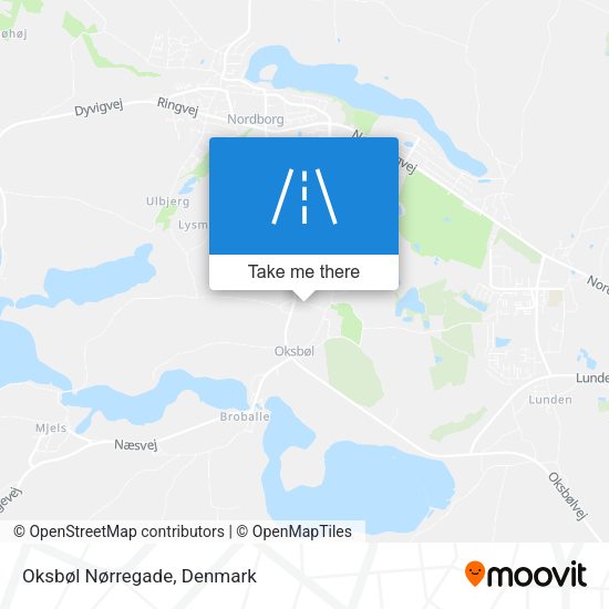 Oksbøl Nørregade map