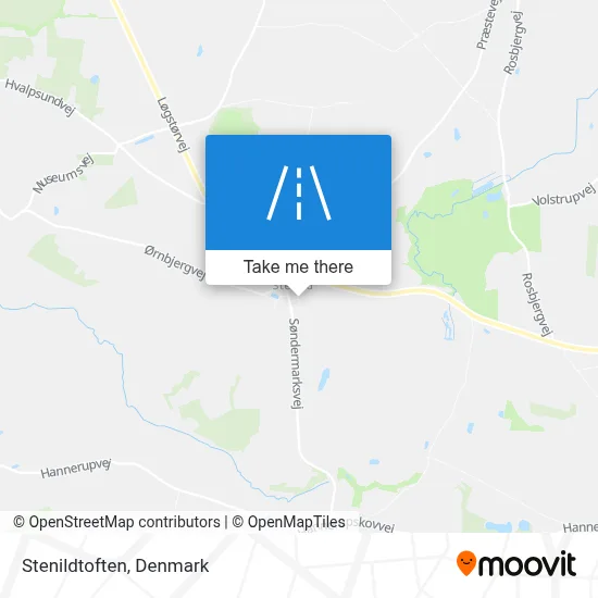 Stenildtoften map