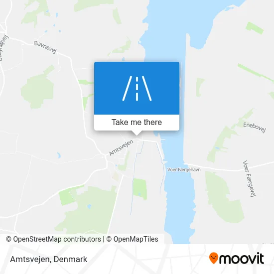 Amtsvejen map