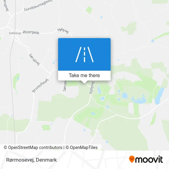 Rørmosevej map