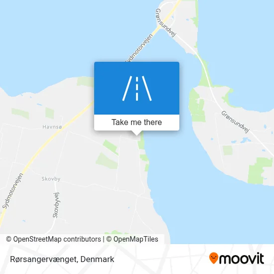 Rørsangervænget map