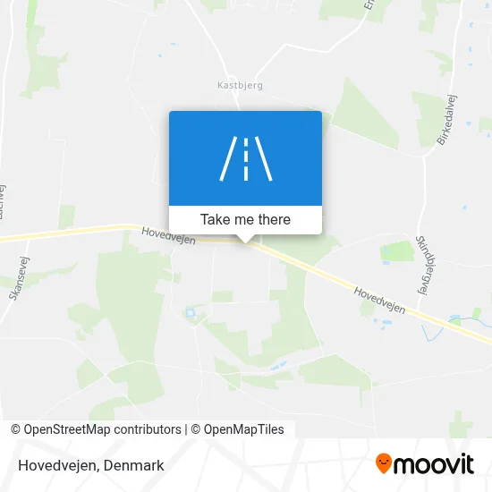 Hovedvejen map