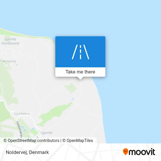 Noldervej map