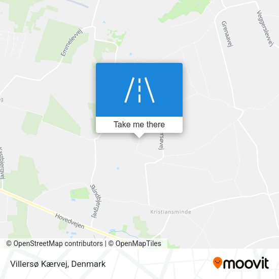 Villersø Kærvej map