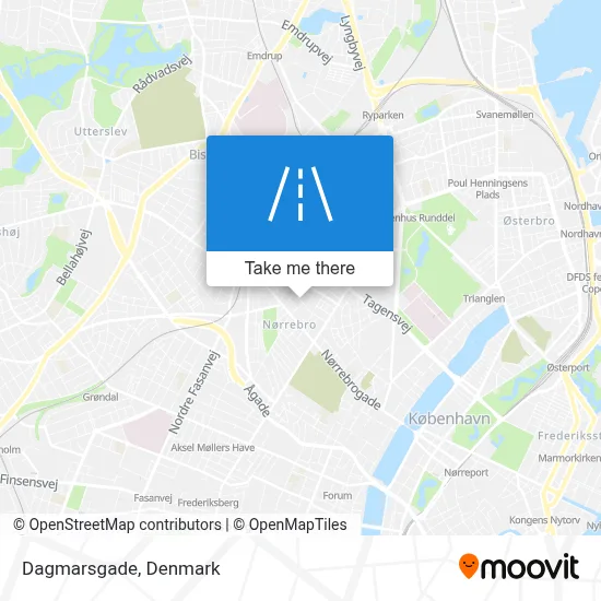 Dagmarsgade map