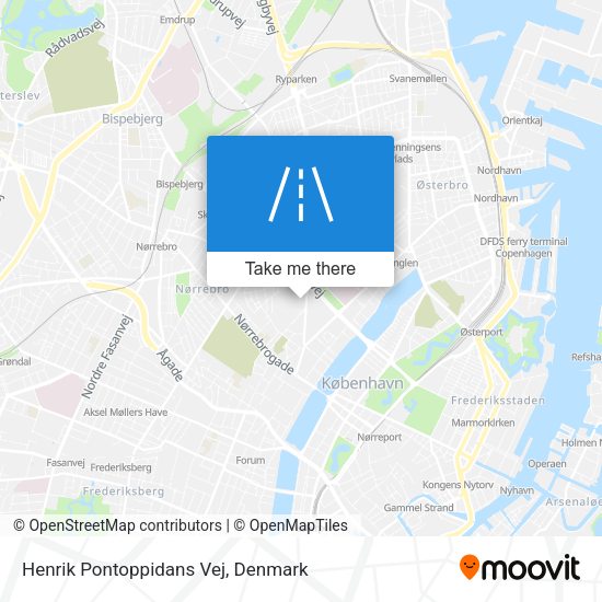 Henrik Pontoppidans Vej map