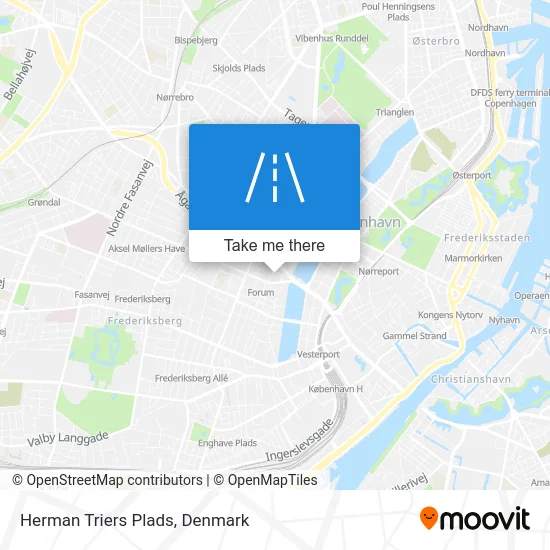 Herman Triers Plads map