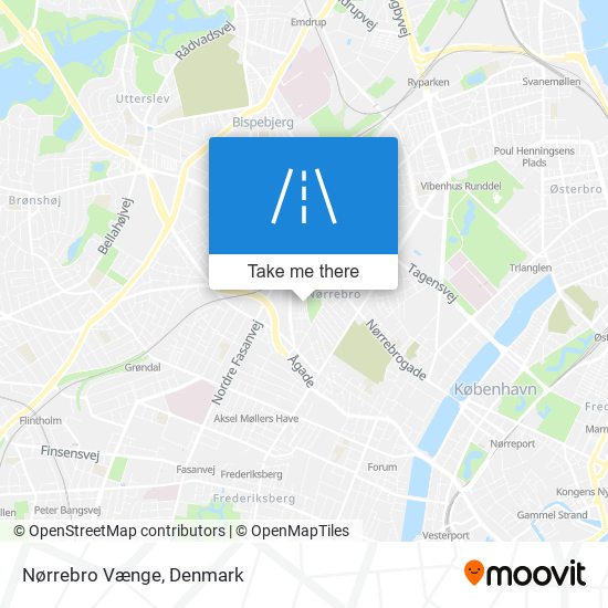 Nørrebro Vænge map