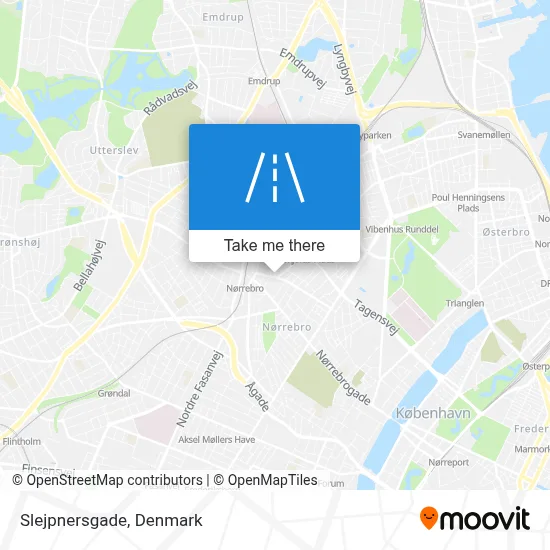 Slejpnersgade map