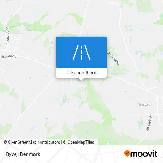 Byvej map