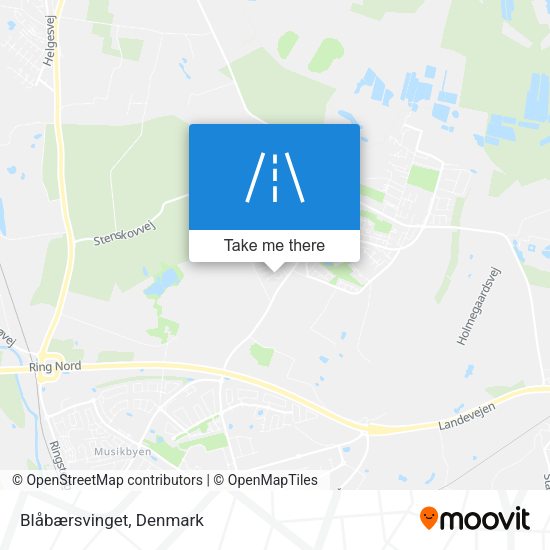 Blåbærsvinget map