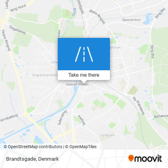 Brandtsgade map