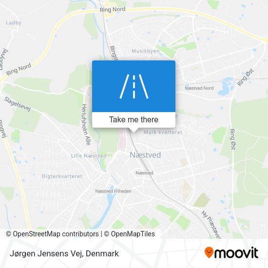 Jørgen Jensens Vej map