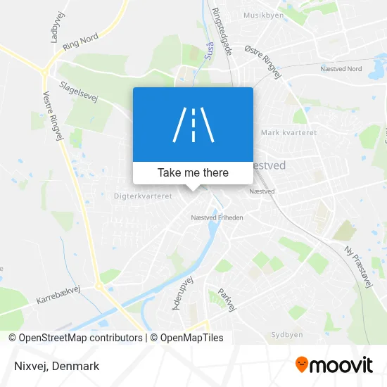 Nixvej map