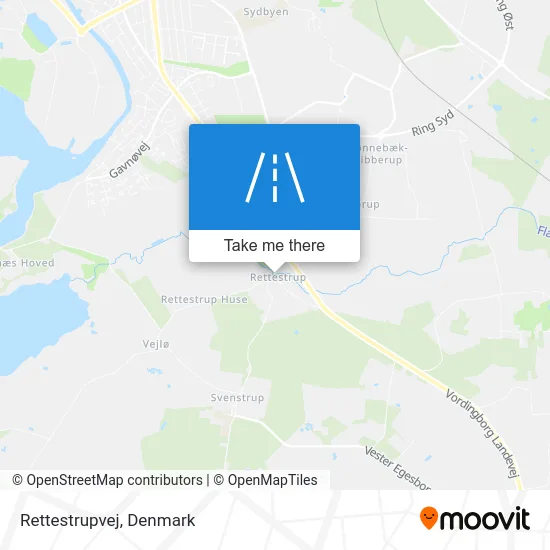 Rettestrupvej map