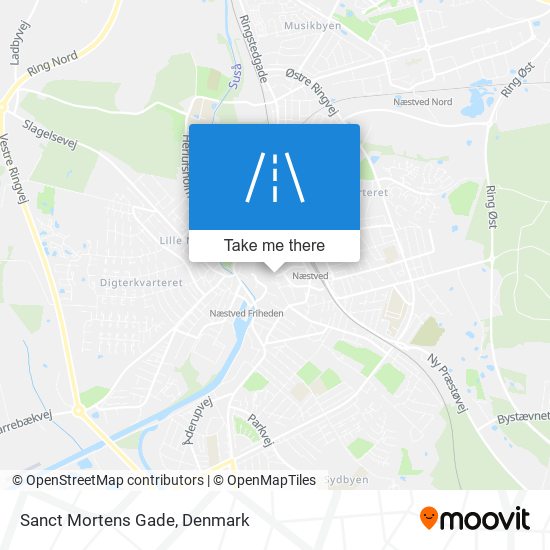 Sanct Mortens Gade map