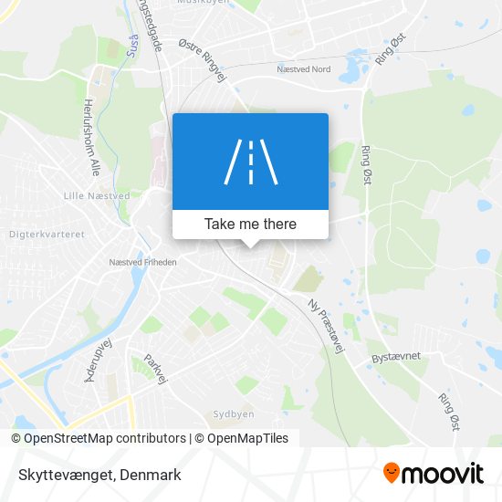 Skyttevænget map