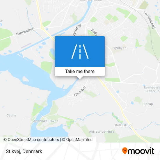 Stikvej map