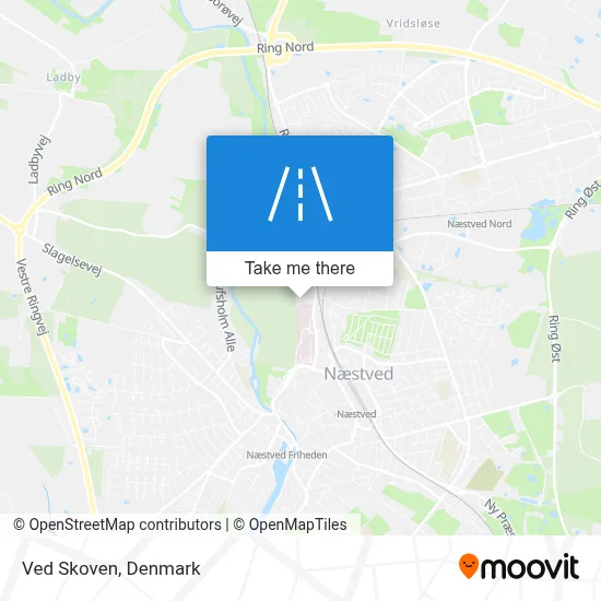 Ved Skoven map