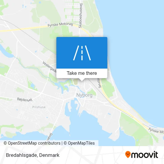 Bredahlsgade map
