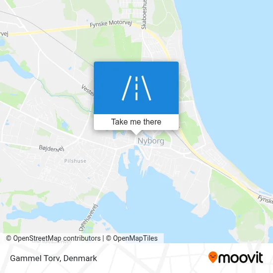 Gammel Torv map