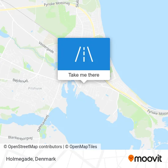 Holmegade map