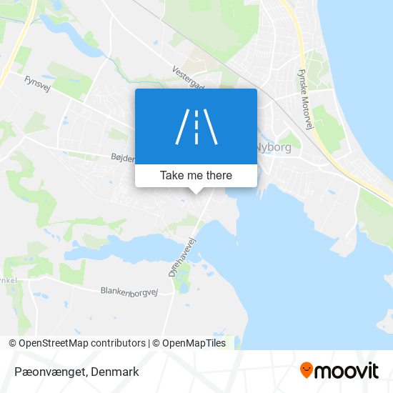 Pæonvænget map