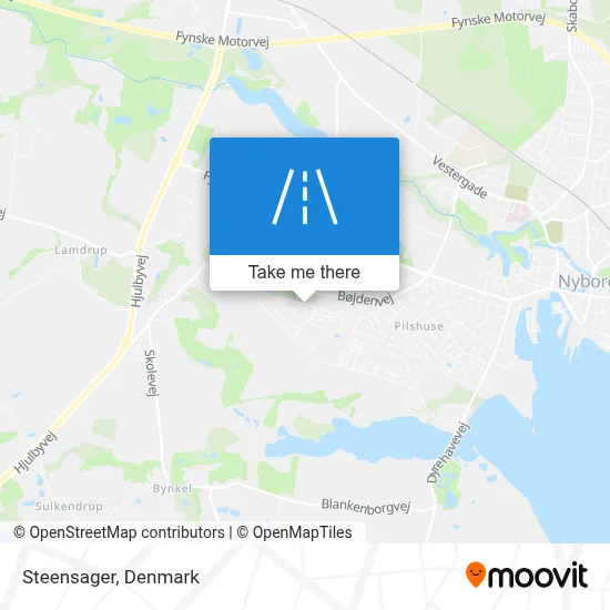 Steensager map