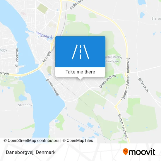 Daneborgvej map