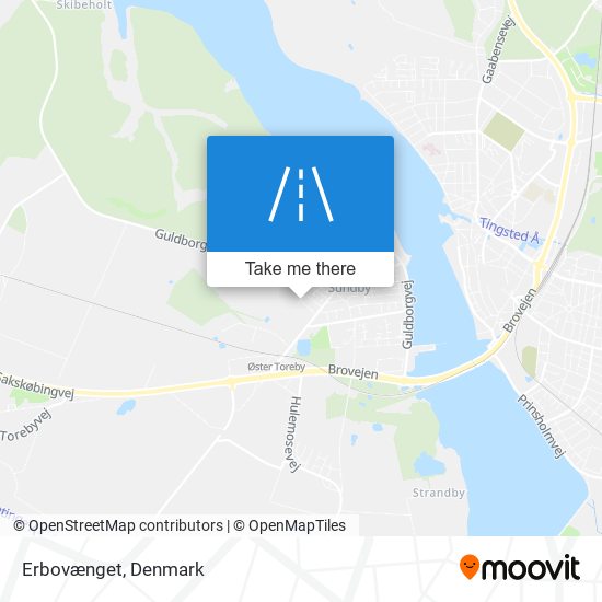 Erbovænget map