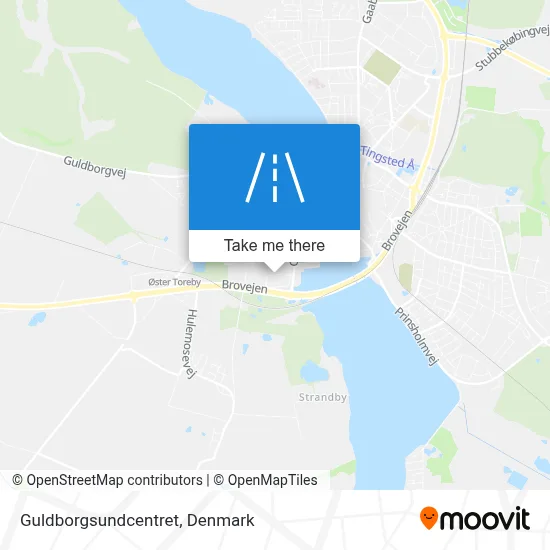 Guldborgsundcentret map