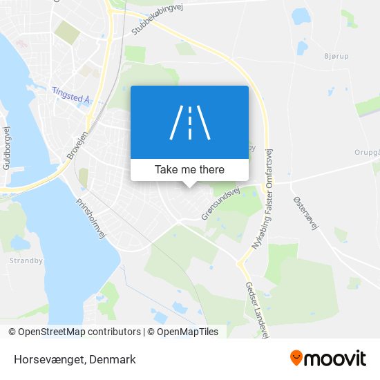 Horsevænget map